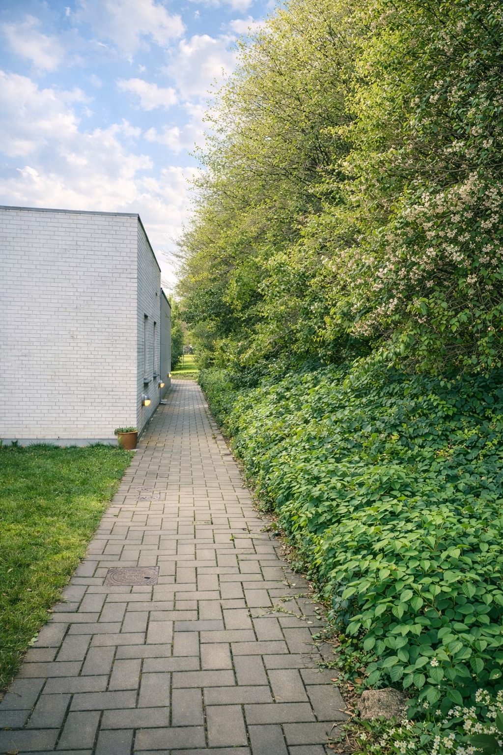 Oprydning af udendørs arealer